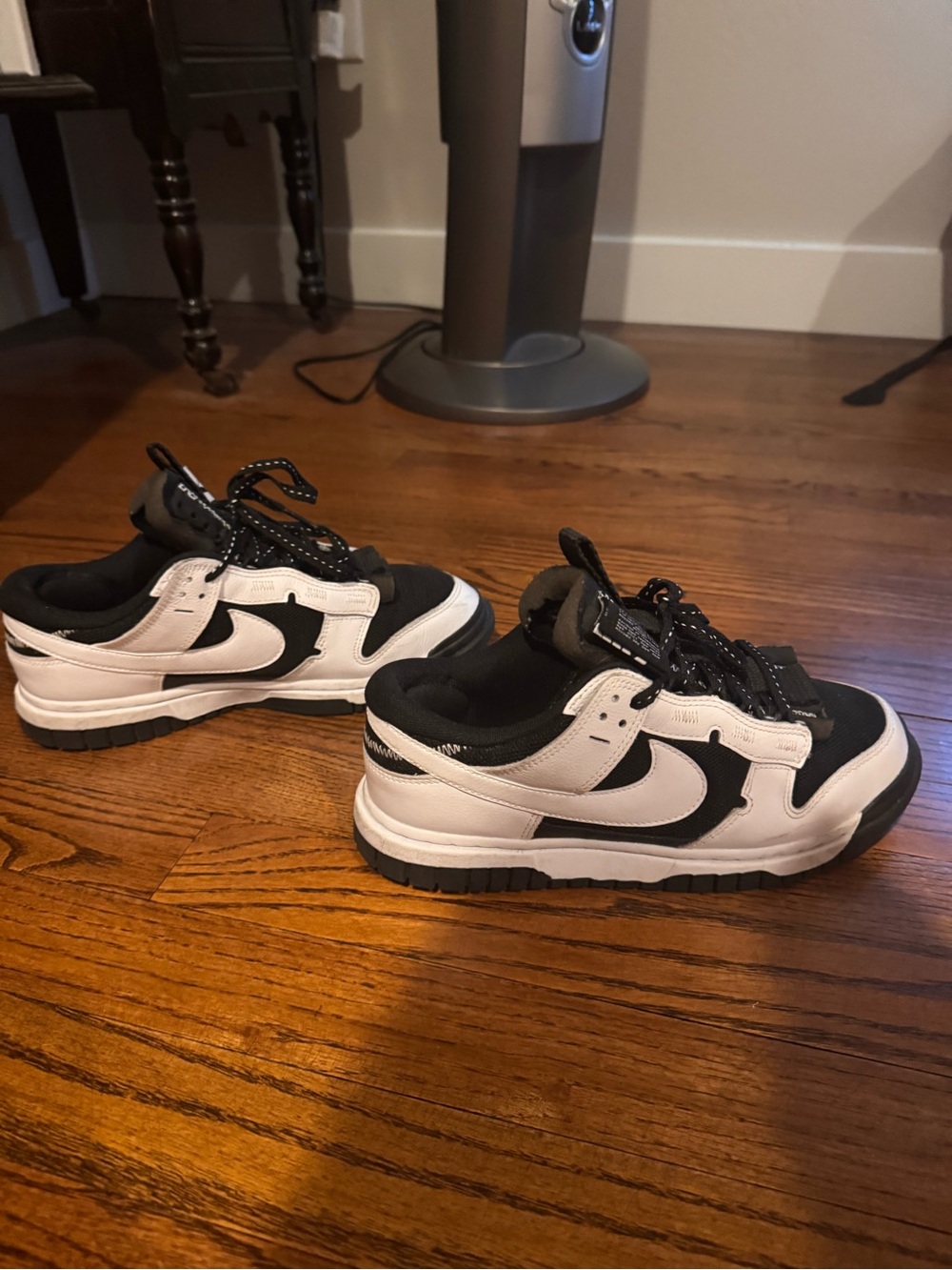 Woman’s Nike Jumbo Reverse Panda Dunks